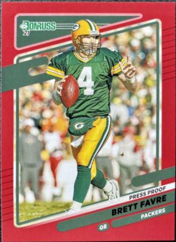 Brett Favre [Press Proof Red] #156