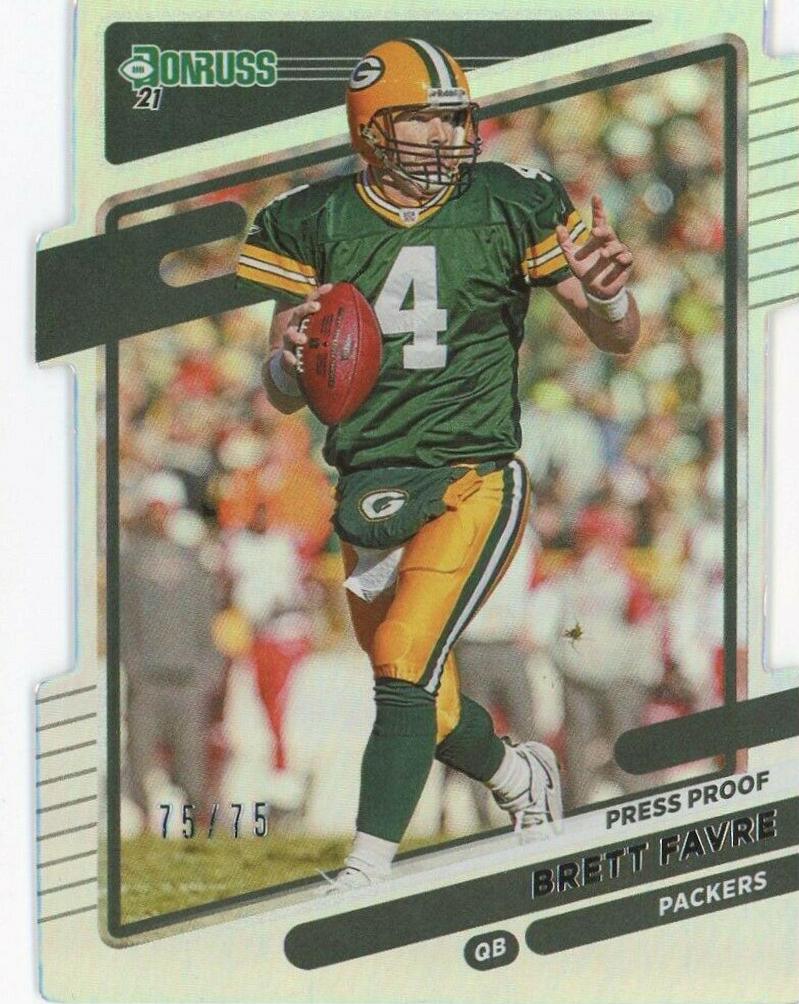 Brett Favre [Press Proof Silver Die Cut] #156