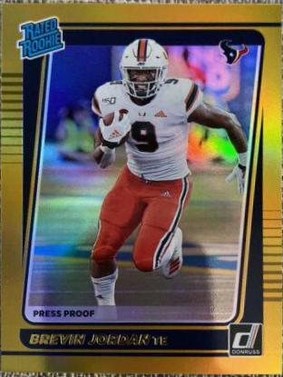 Brevin Jordan [Press Proof Gold] #308