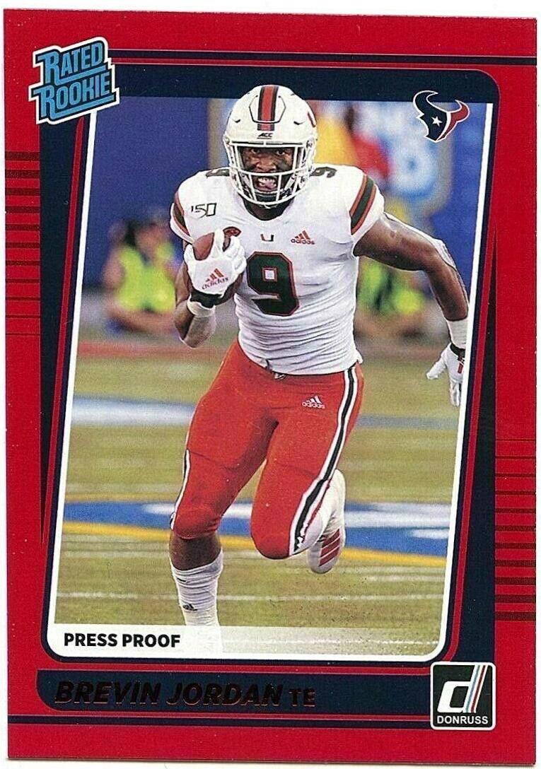 Brevin Jordan [Press Proof Red] #308