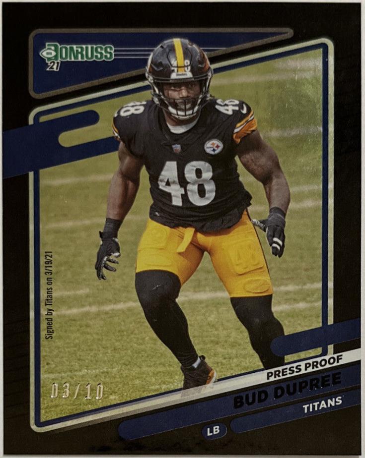 Bud Dupree [Press Proof Black] #17