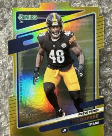 Bud Dupree [Press Proof Gold Die Cut] #17