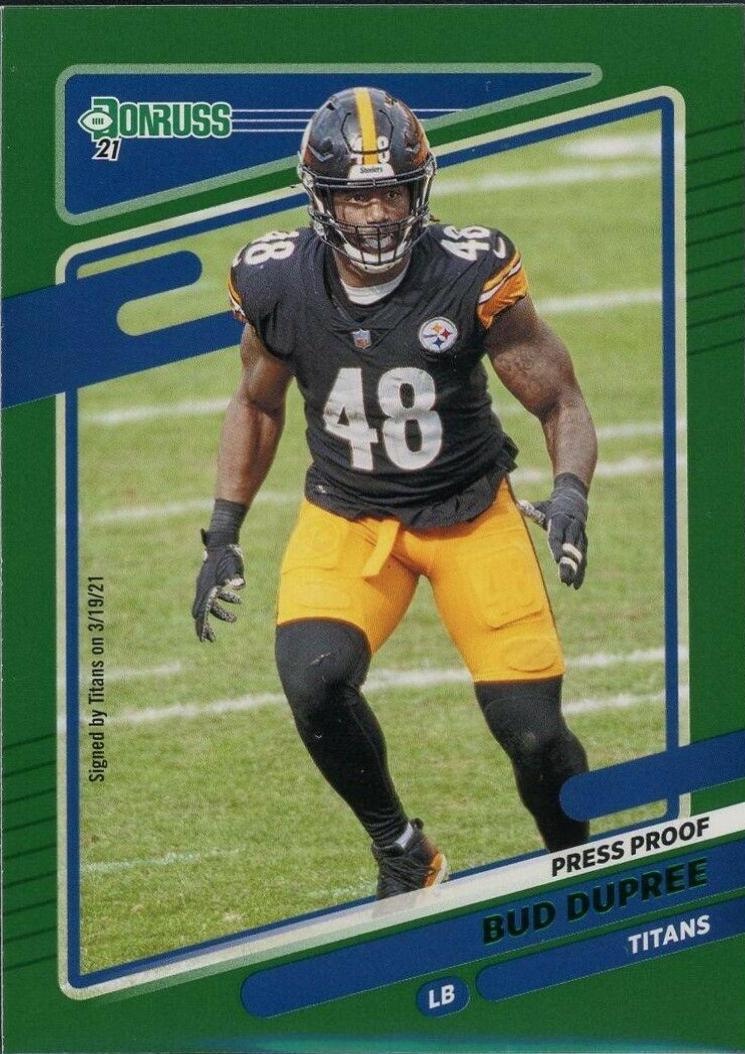 Bud Dupree [Press Proof Green] #17