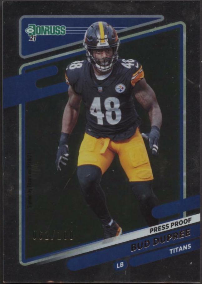 Bud Dupree [Press Proof Silver] #17