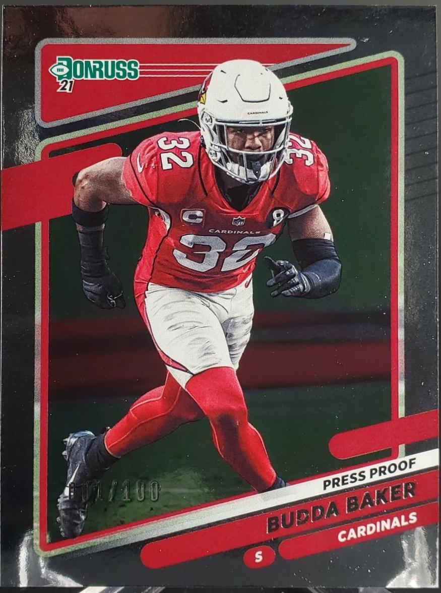 Budda Baker [Press Proof Silver] #250