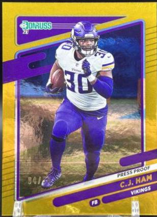 C. J. Ham [Press Proof Gold] #130