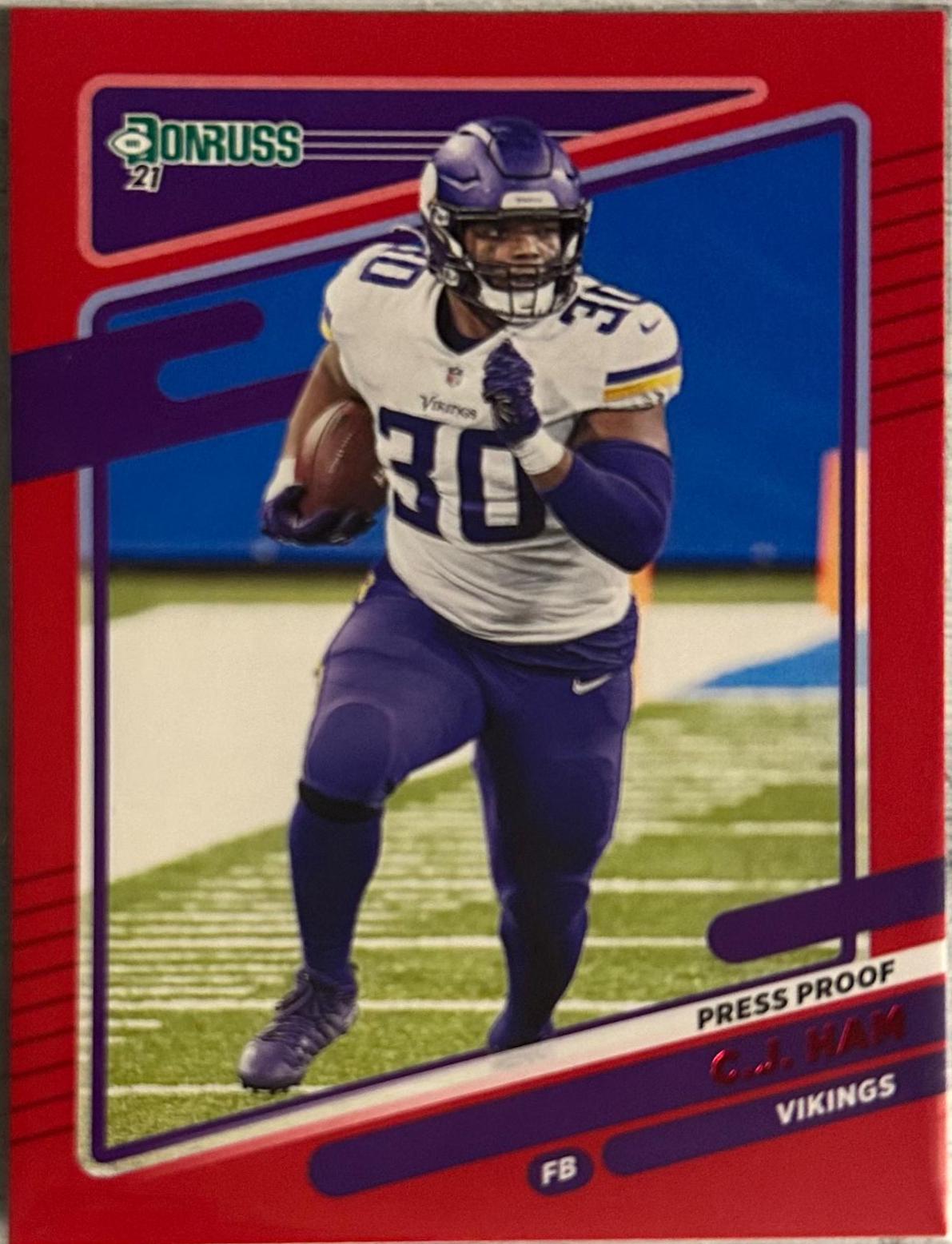 C. J. Ham [Press Proof Red] #130
