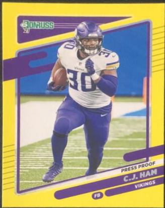 C. J. Ham [Press Proof Yellow] #130