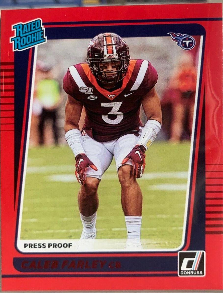 Caleb Farley [Press Proof Red] #339