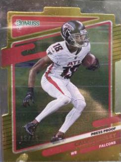 Calvin Ridley [Press Proof Gold Die Cut] #234