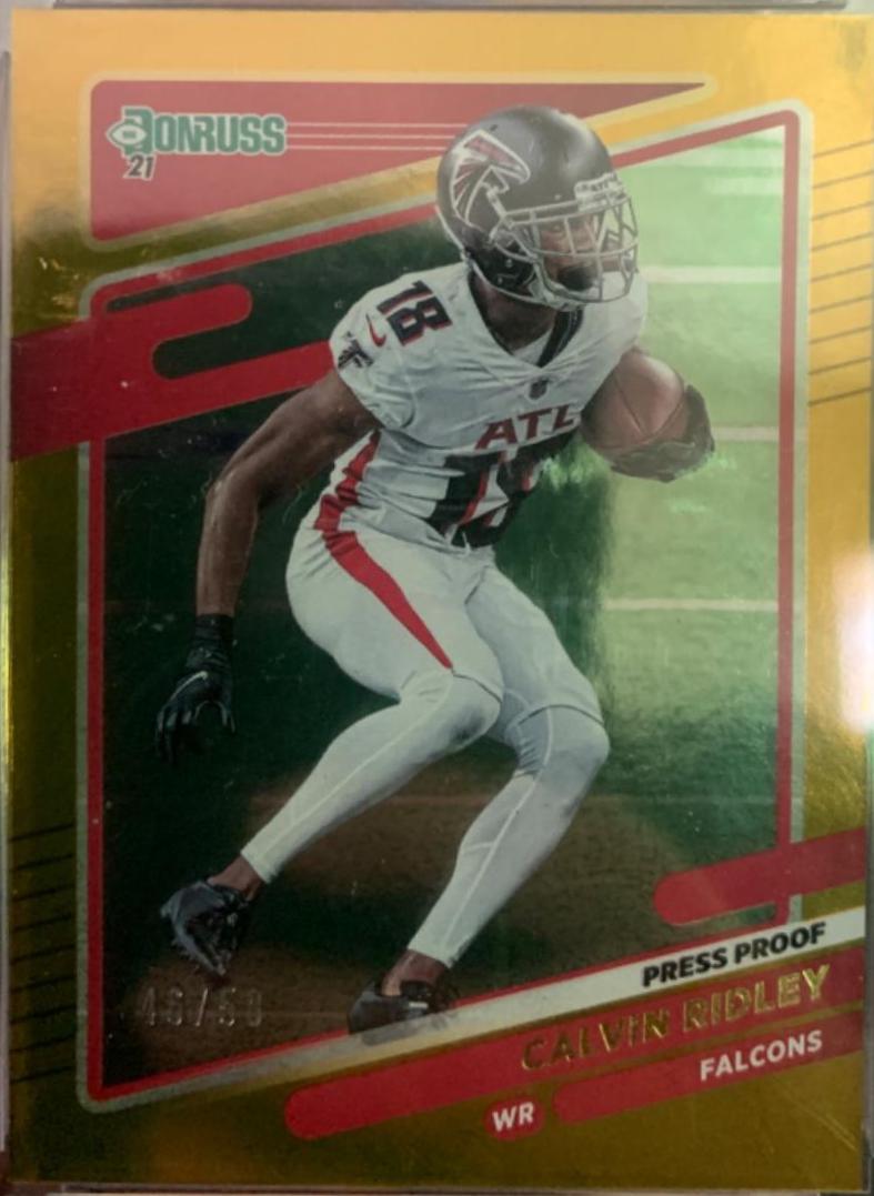 Calvin Ridley [Press Proof Gold] #234