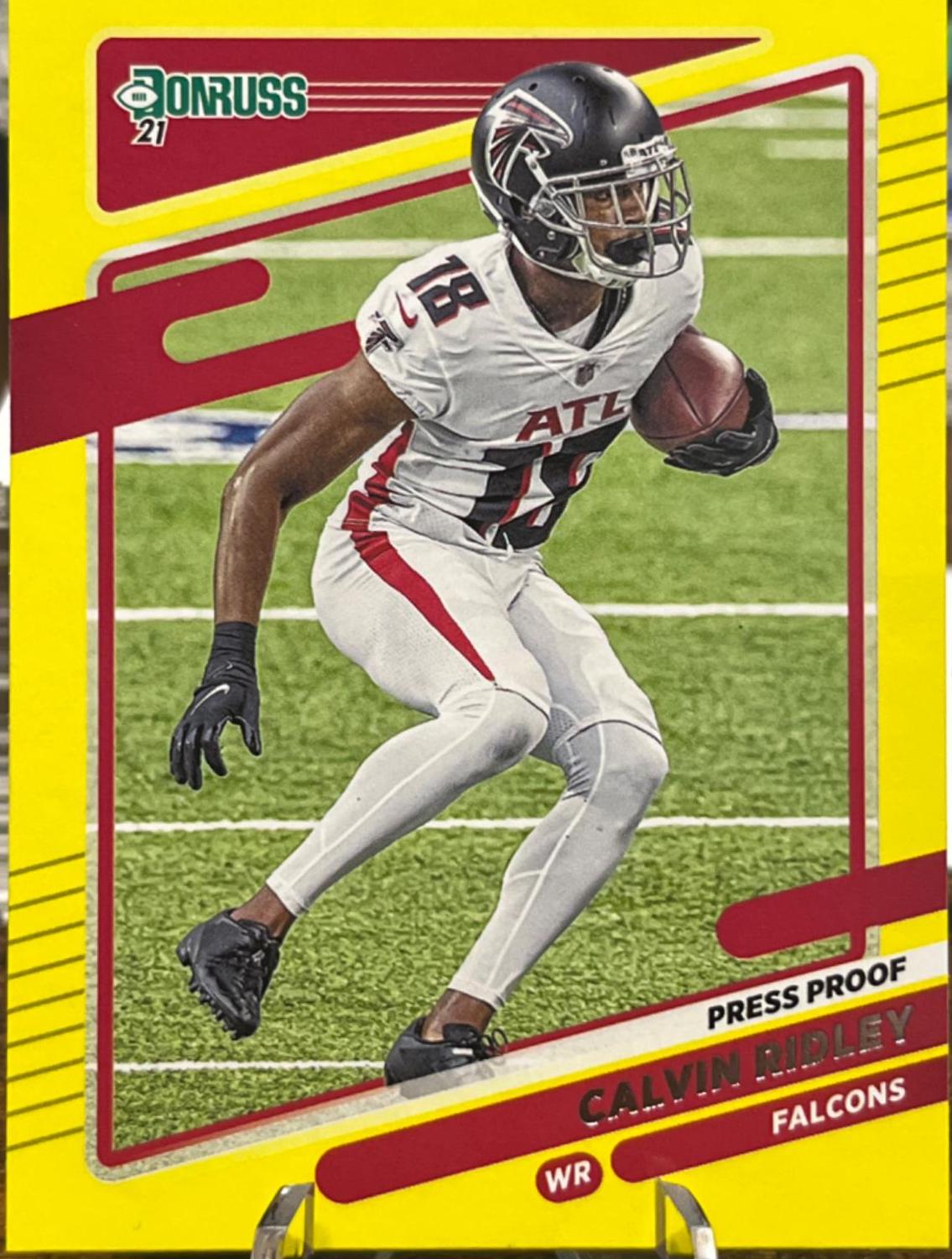 Calvin Ridley [Press Proof Yellow] #234