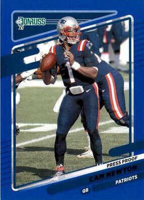 Cam Newton [Press Proof Blue] #46