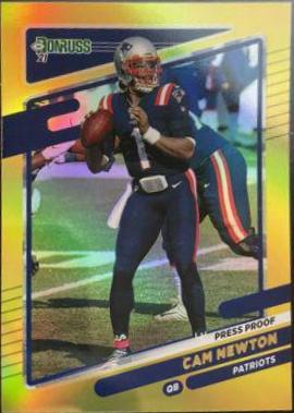 Cam Newton [Press Proof Gold] #46