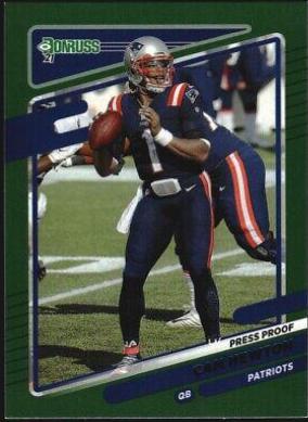 Cam Newton [Press Proof Green] #46