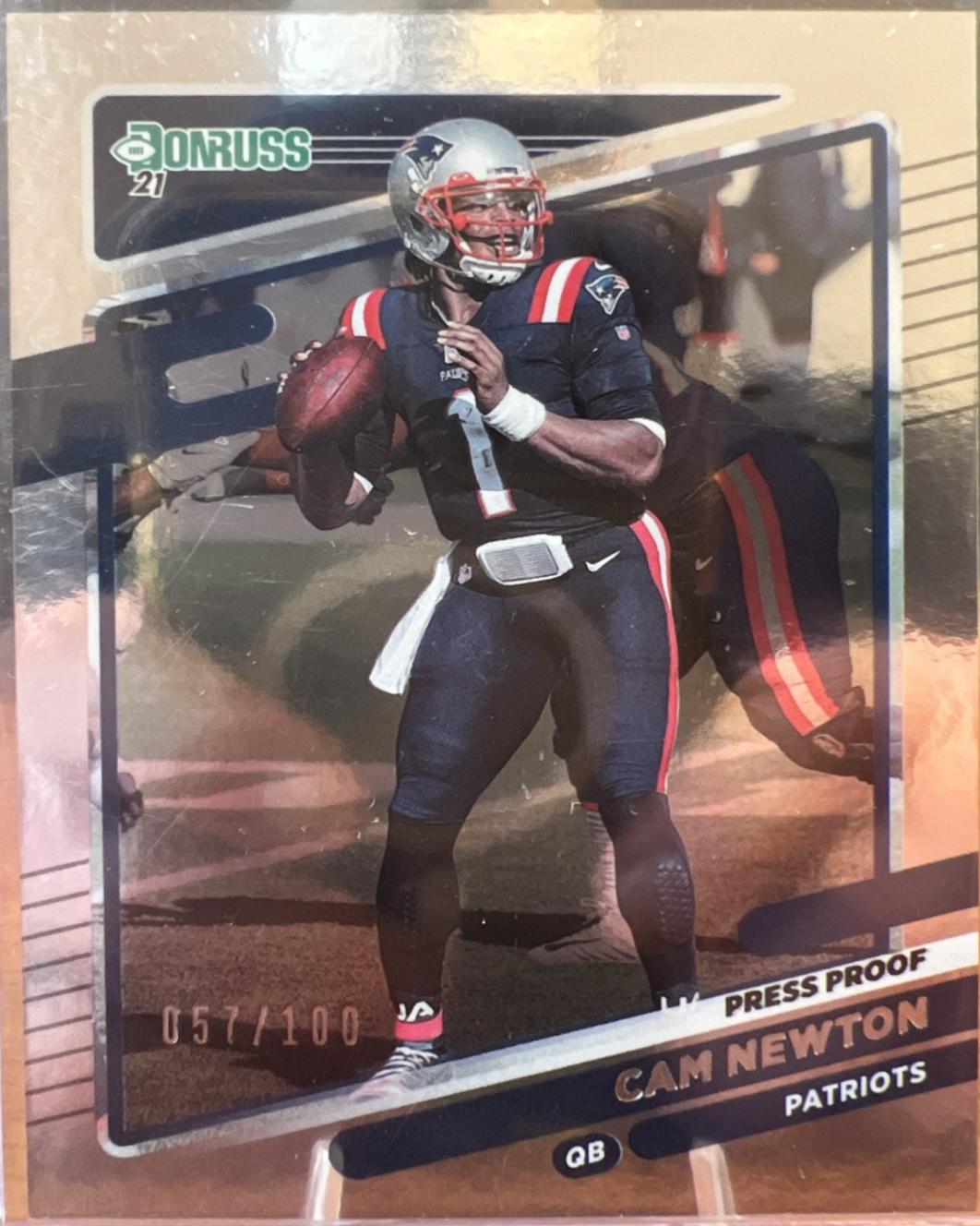 Cam Newton [Press Proof Silver] #46