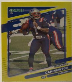 Cam Newton [Press Proof Yellow] #46