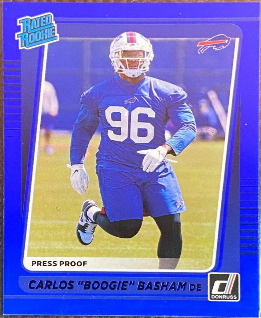 Carlos 'Boogie' Basham [Press Proof Blue] #306