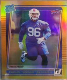 Carlos 'Boogie' Basham [Press Proof Premium] #306