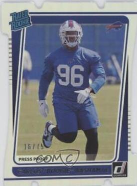 Carlos 'Boogie' Basham [Press Proof Silver Die Cut] #306