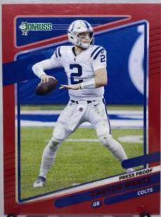 Carson Wentz [Press Proof Red] #147