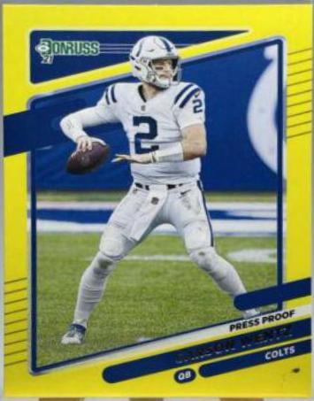 Carson Wentz [Press Proof Yellow] #147