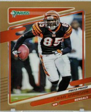 Chad Johnson [Press Proof Bronze] #216
