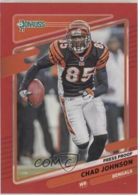 Chad Johnson [Press Proof Red] #216
