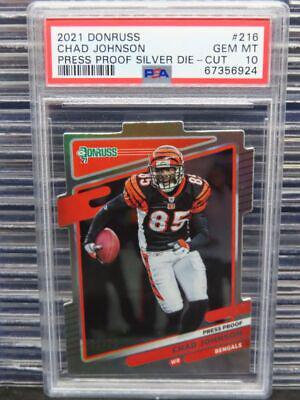 Chad Johnson [Press Proof Silver Die Cut] #216