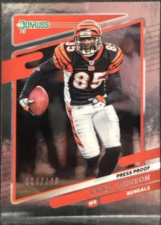 Chad Johnson [Press Proof Silver] #216