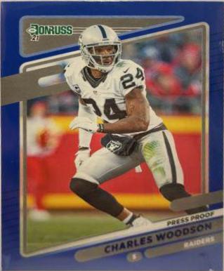 Charles Woodson [Press Proof Blue] #91