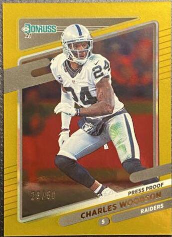 Charles Woodson [Press Proof Gold] #91
