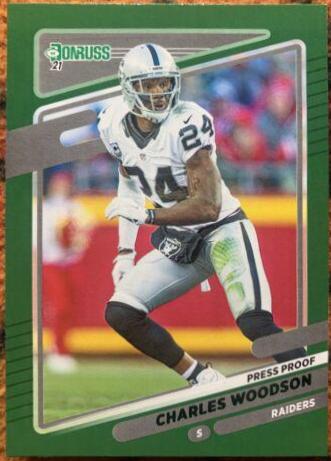 Charles Woodson [Press Proof Green] #91