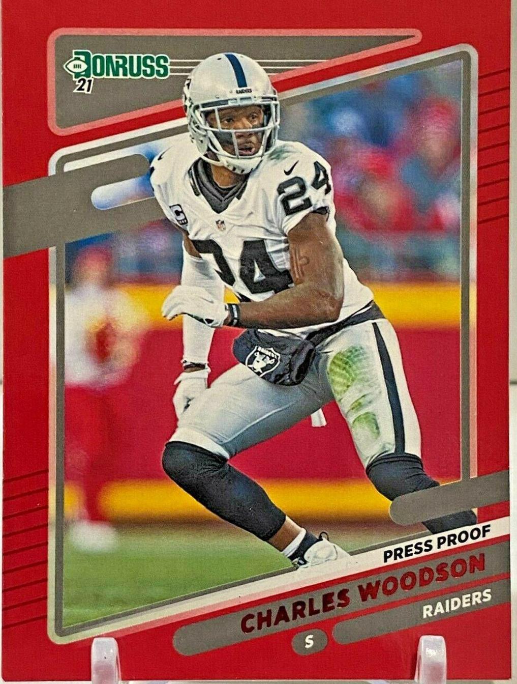 Charles Woodson [Press Proof Red] #91