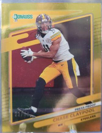 Chase Claypool [Press Proof Gold] #27