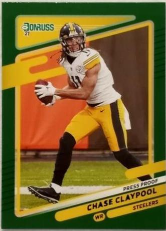 Chase Claypool [Press Proof Green] #27
