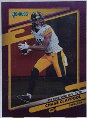 Chase Claypool [Season Stat Line] #27