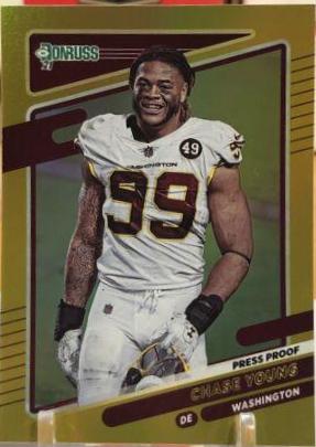 Chase Young [No Helmet Press Proof Premium] #9