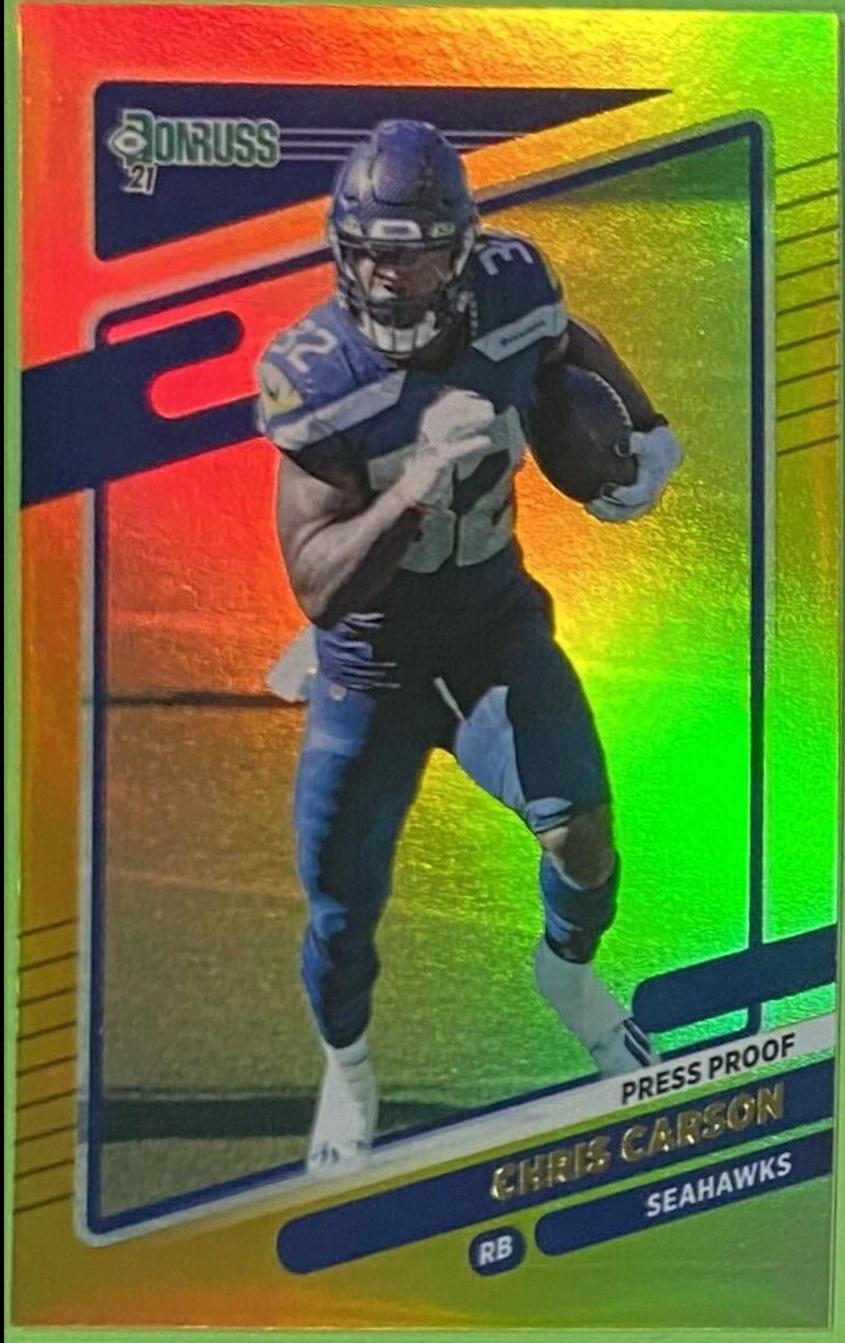 Chris Carson [Press Proof Premium] #30