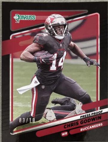 Chris Godwin [Press Proof Black] #103