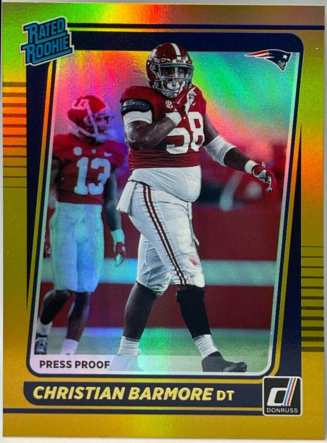 Christian Barmore [Press Proof Gold] #349