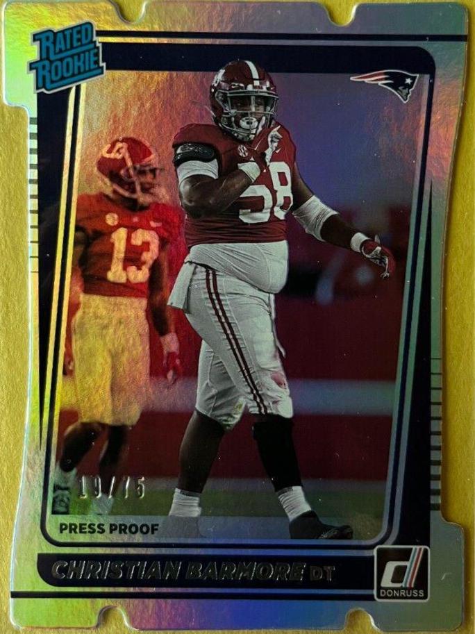 Christian Barmore [Press Proof Silver Die Cut] #349