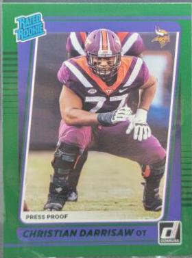 Christian Darrisaw [Press Proof Green] #340