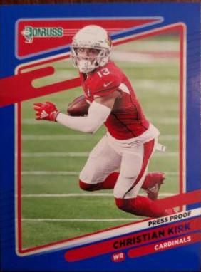 Christian Kirk [Press Proof Blue] #194