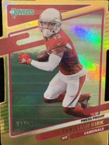 Christian Kirk [Press Proof Gold Die Cut] #194