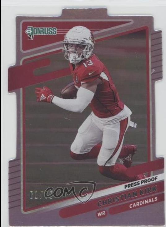 Christian Kirk [Press Proof Silver Die Cut] #194