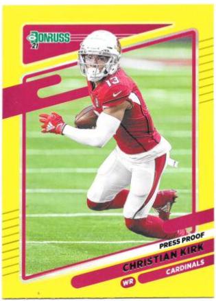 Christian Kirk [Press Proof Yellow] #194