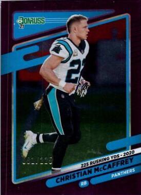 Christian McCaffrey [No Helmet Season Stat Line] #219