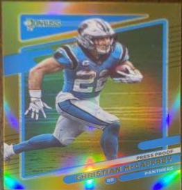 Christian McCaffrey [Press Proof Premium] #219