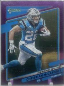Christian McCaffrey [Season Stat Line] #219